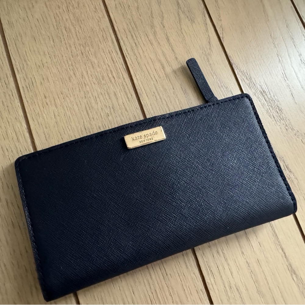 Kate Spade New York Clutch Wallet, Navy Blue